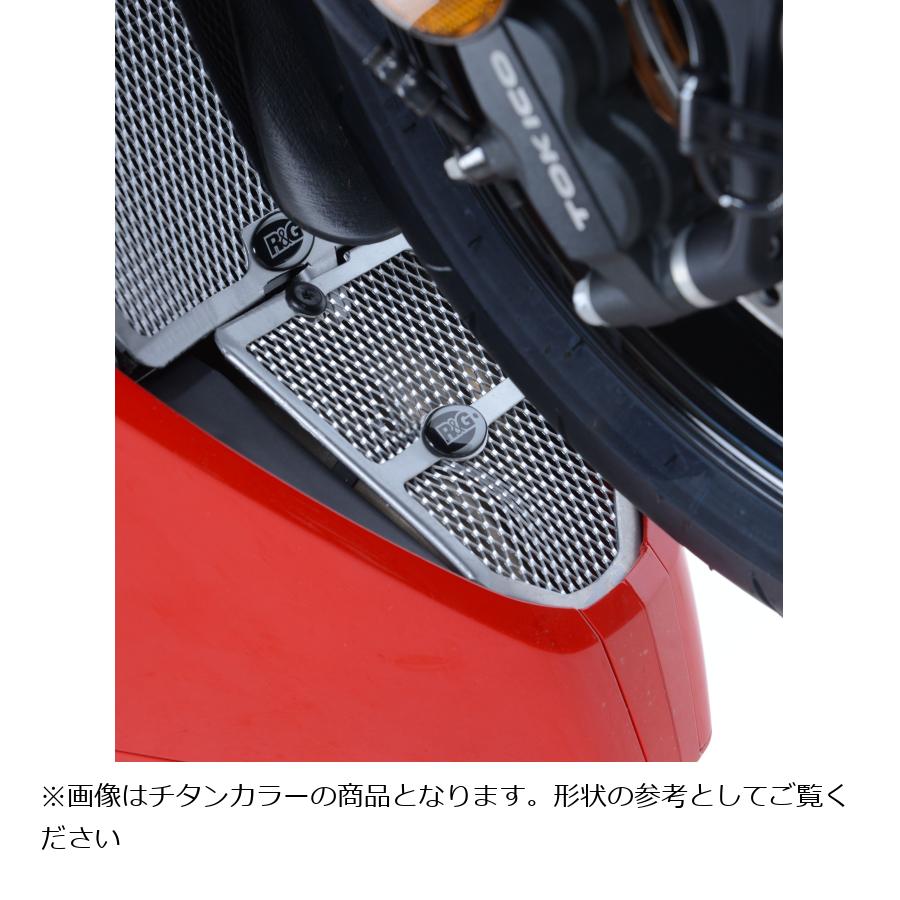 R&G (アールアンドジー) ダウンパイプグリルガード レッド CBR1000RR/RR SP/RR SP2 RG-DG0022RE