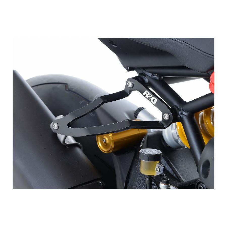 R&G (アールアンドジー) エキゾーストハンガー ブラック DUCATI Monster1200R