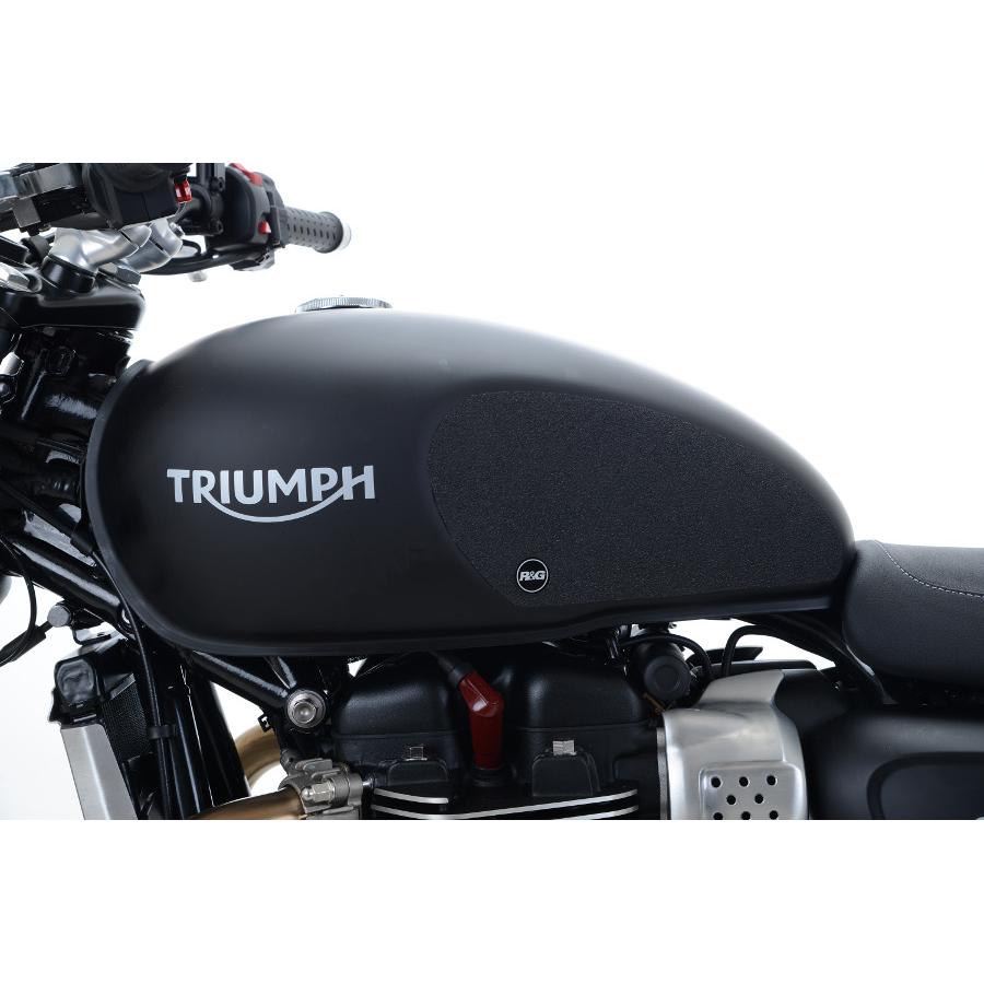 R&G (アールアンドジー) トラクションパッド ブラック TRIUMPH STREET TWIN｜バイク・車パーツ プロト