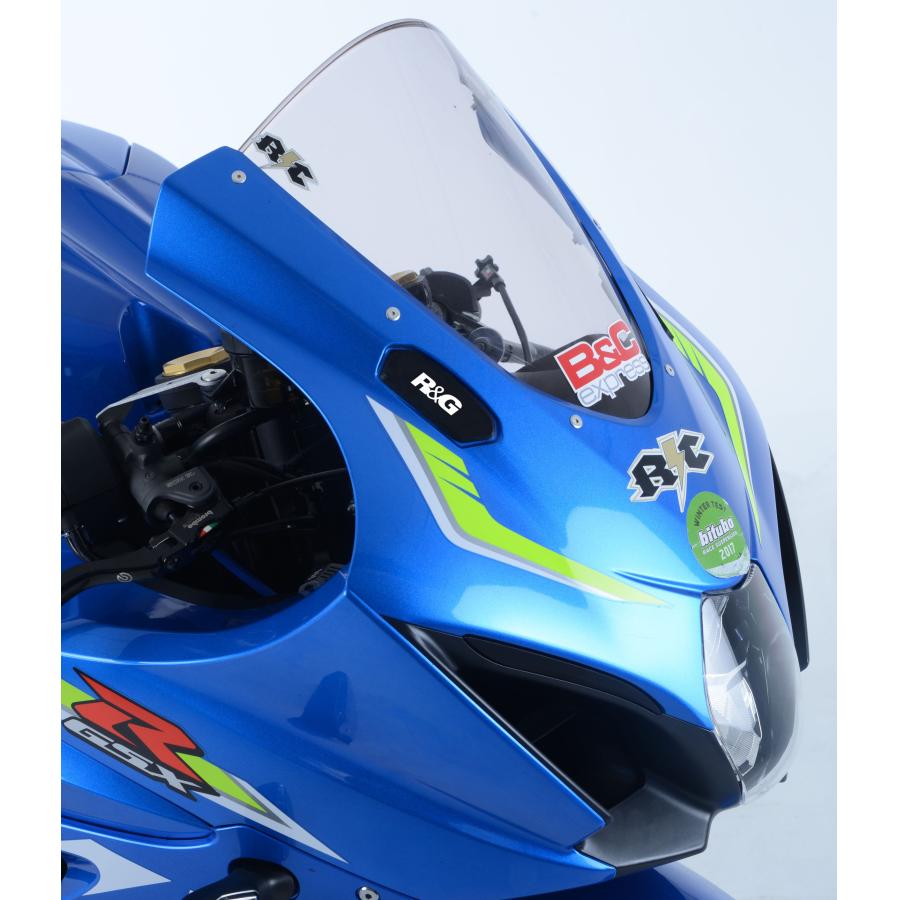 R&G (アールアンドジー) ミラーブランキングプレート ブラック GSX-R1000/R RG-MBP0027BK