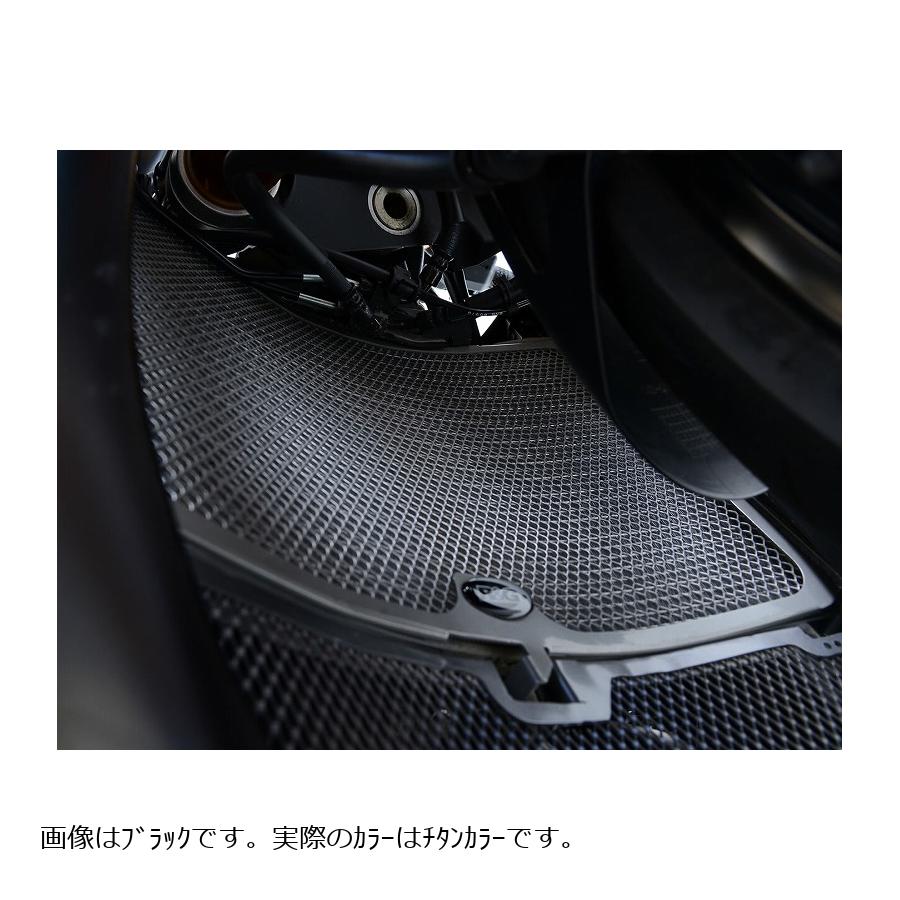 R&G (アールアンドジー) ラジエターガード チタン(カラー) YZF-R6 RG-RAD0220TI