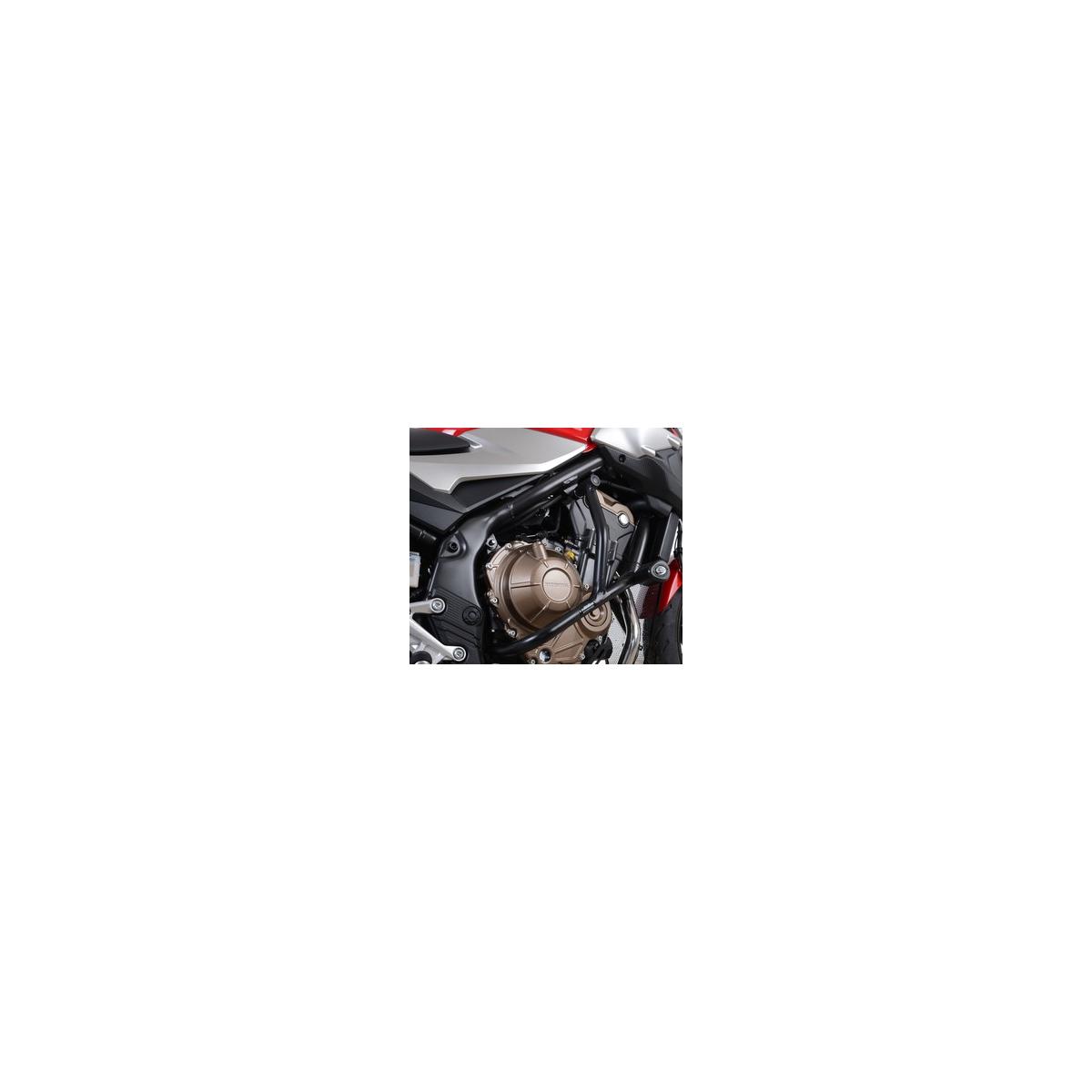R&G (アールアンドジー) アドベンチャーバー ブラック CB500F 19-/CB400XB500X 19- RG-AB0053BK