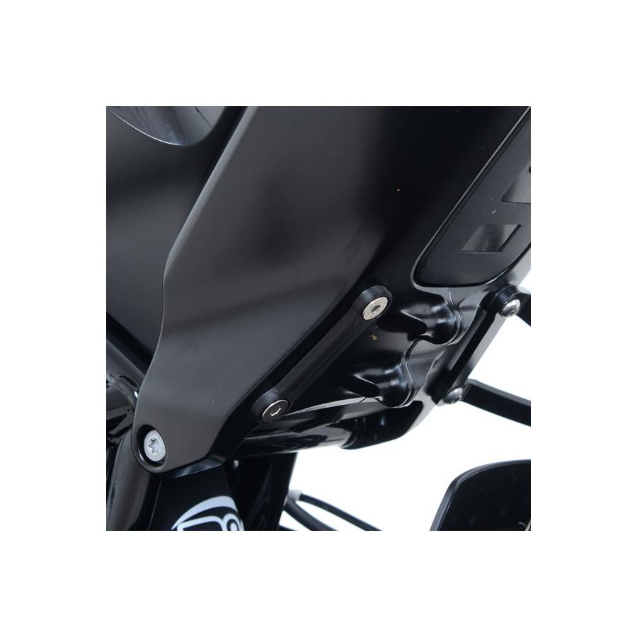 R&G (アールアンドジー) リアフットレストプレート ブラック HUSQVARNA Vitpilen701 RG-BLP0086BK