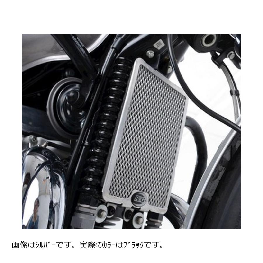 R&G (アールアンドジー) オイルクーラーガード ブラック 650 Interceptor