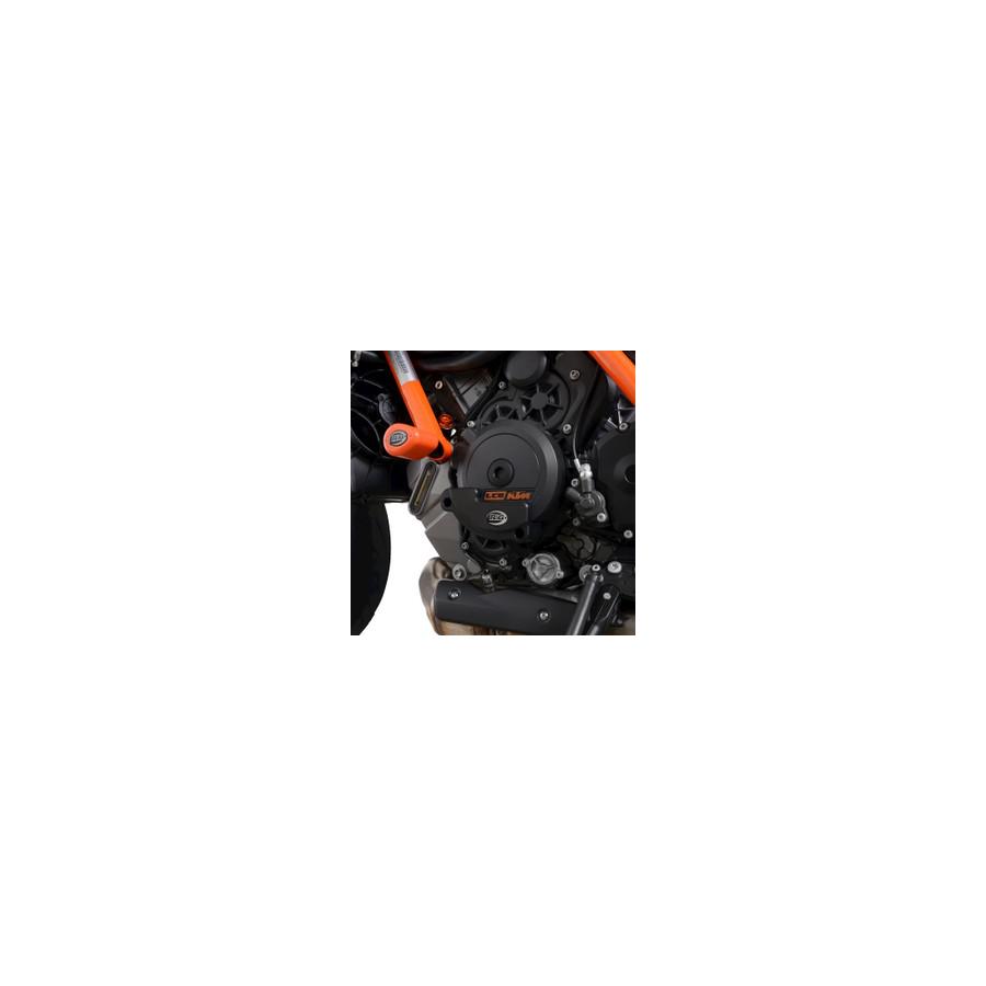 R&G (アールアンドジー ) エンジンケーススライダー左 ブラック KTM 1290 SUPER DUKE R RG-ECS0165BK