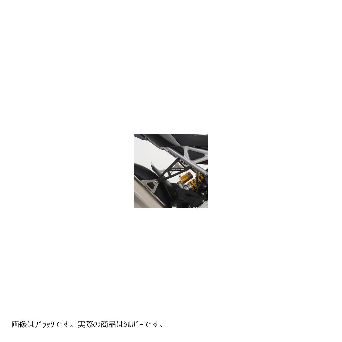 R&G (アールアンドジー ) エキゾーストハンガー マフラーステー シルバー TRIUMPH Speed Triple1200RS RG-EH0109SI