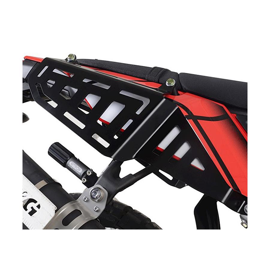 アールアンドジー ラゲッジサイドレール ブラック Tenere700 RG-LSR0001BK