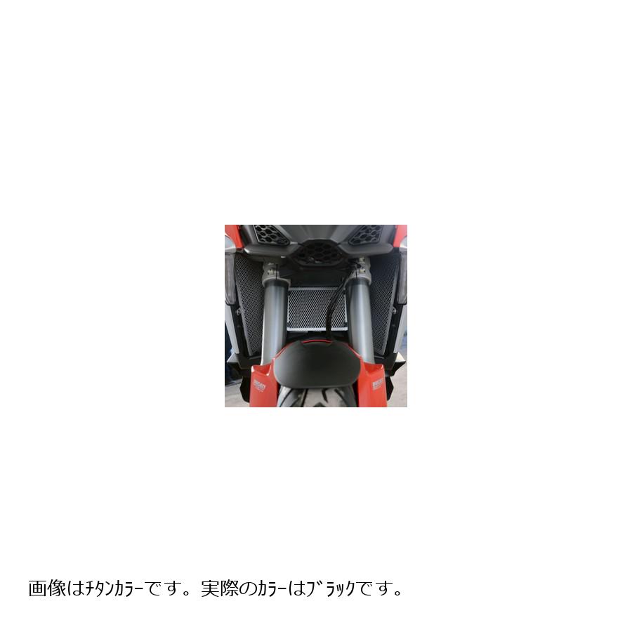 R&G (アールアンドジー ) ラジエターガード ブラック DUCATI Multistrada V4(S) RG-RAD0269BK