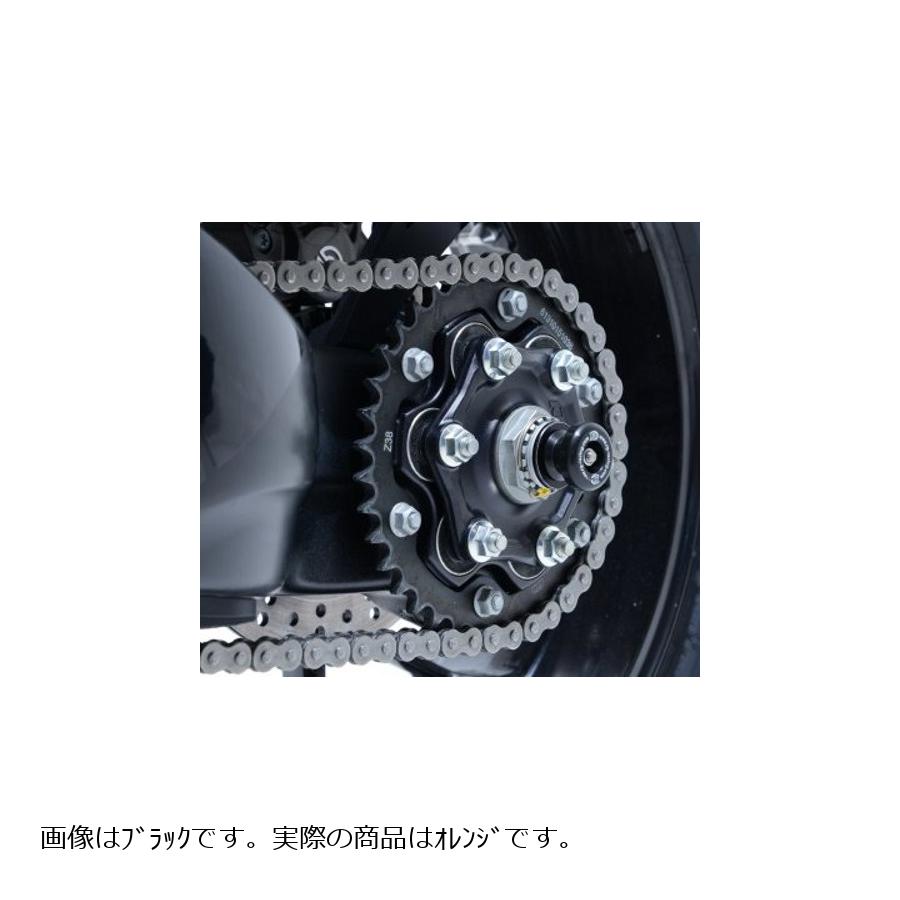 R&G (アールアンドジー) スピンドルスライダー オレンジ KTM 1290 Super Duke 14-/SuperDuke GT 16-|バイク・車パーツ プロト