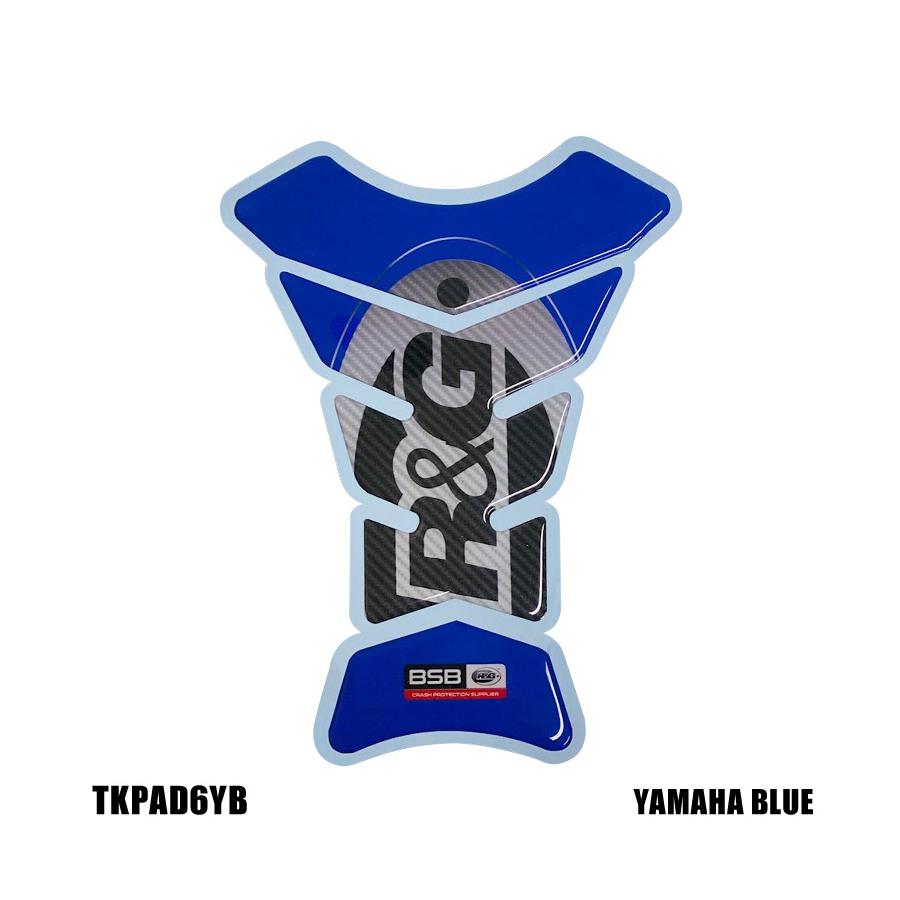 R&G (アールアンドジー ) ファクトリー タンクパッド YAMAHA BLUE ブルー