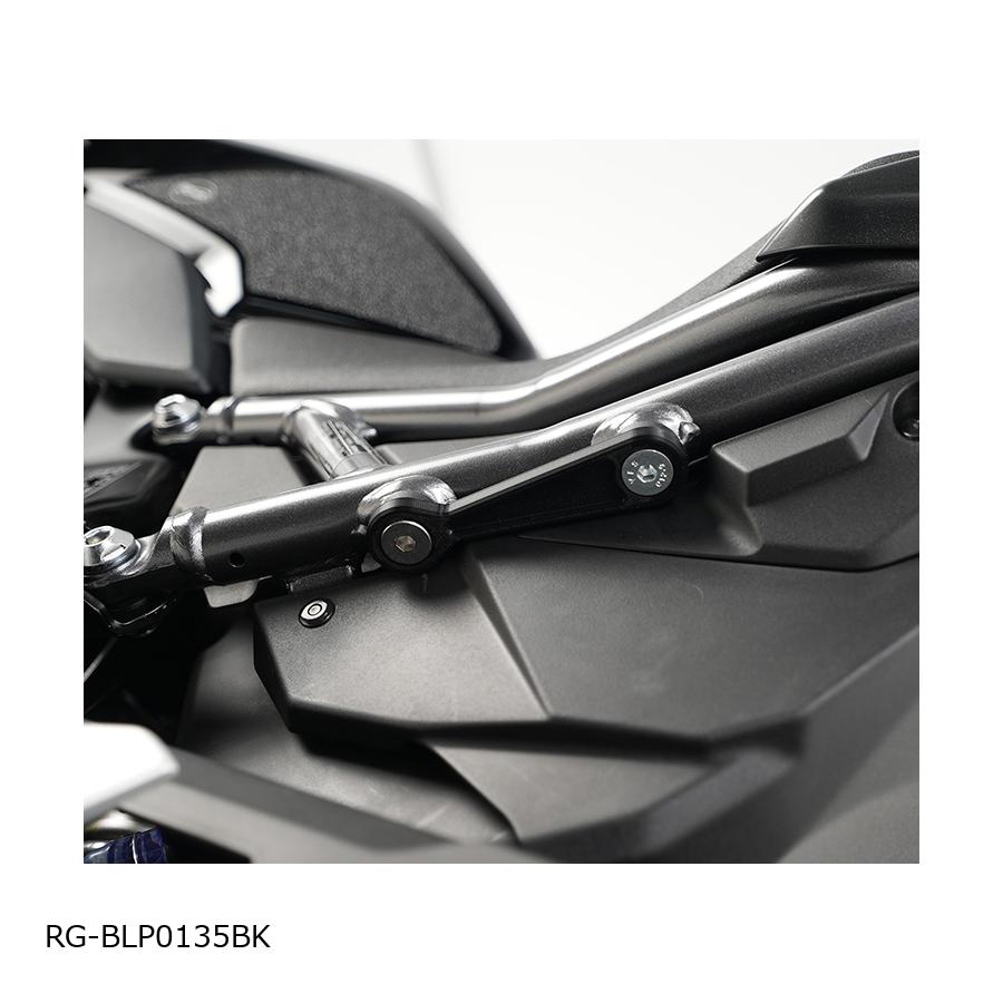 R&G (アールアンドジー ) Rear Footrest Plates:ブラック GSX-8S GSX-8R 左右セット RG-BLP0135BK