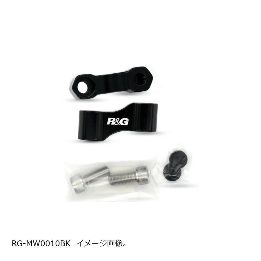 R&G (アールアンドジー ) Mirror Wideners 左右セット +45mm幅/+50mm高さUP/M10x1.50 RG-MW0010BK