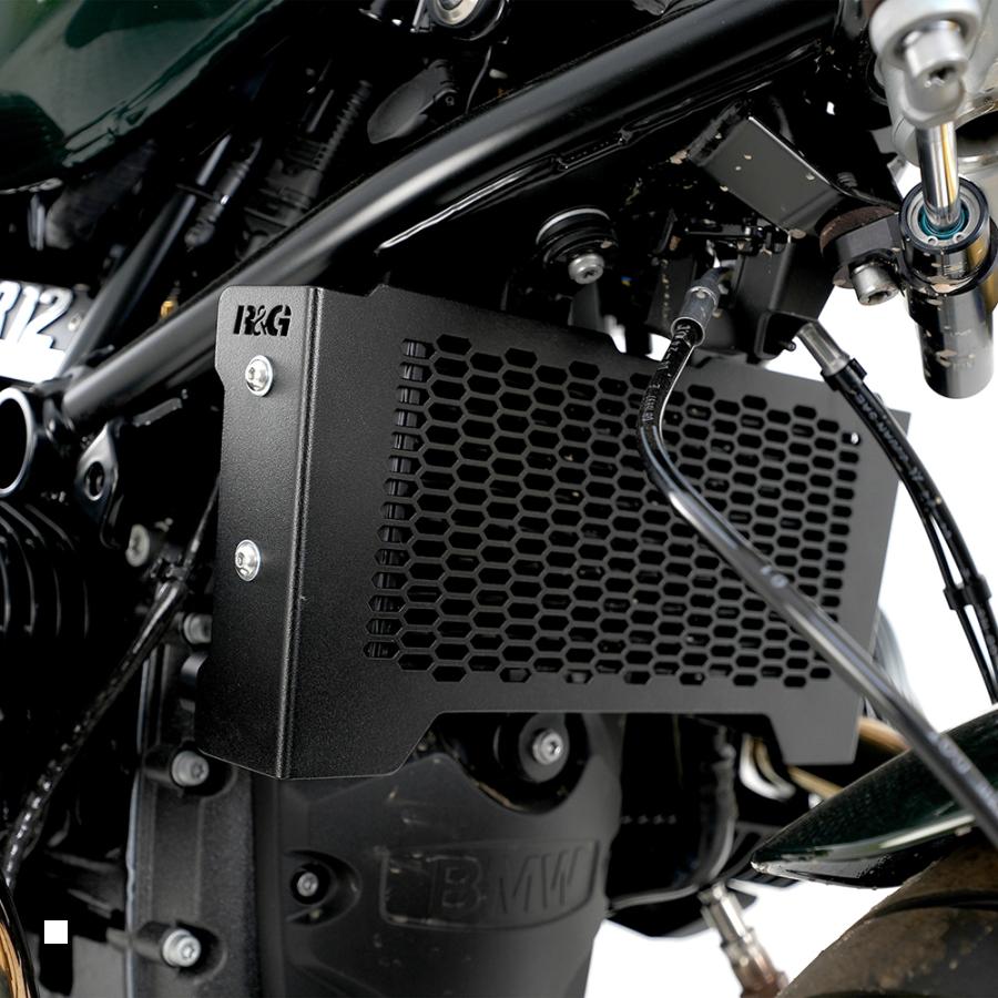 R&G (アールアンドジー ) PRO Oil Cooler Guard:ブラック R12 nineT RG-OCG0059PROBK