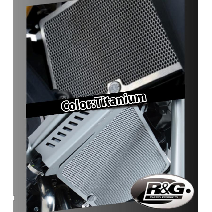 R&G (アールアンドジー ) ラジエーター ＆ オイルクーラーガード Set:ブラック Multistrada V4S RG-RAD9023BK