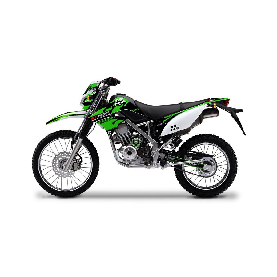 MDF (エムディーエフ) ファイアーシュラウドGR KLX125 10- MKLX125-B-GR-SH