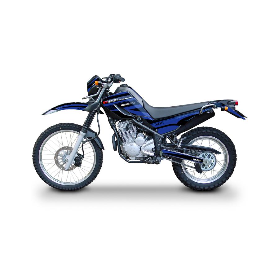 格安店 MDFグラフィック アタッカーRフェンダーYE DR-Z400S 02-07