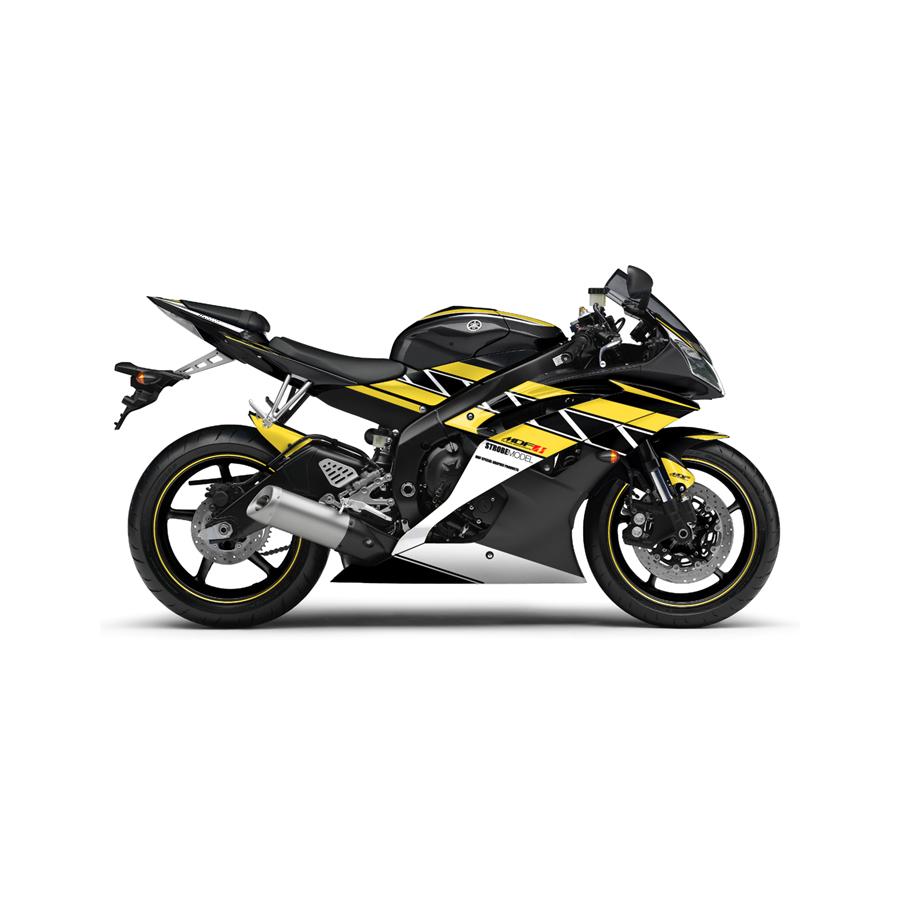 MDF (エムディーエフ) ストロボフロントサイドPY YZF-R6 08-16 M08R6-D-PY-FS