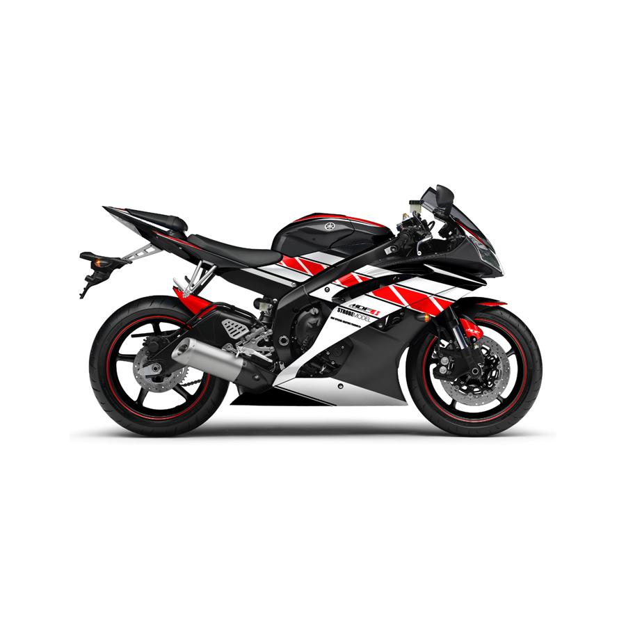MDF (エムディーエフ) ストロボフロントサイドRD YZF-R6 08-16 M08R6-D-RD-FS