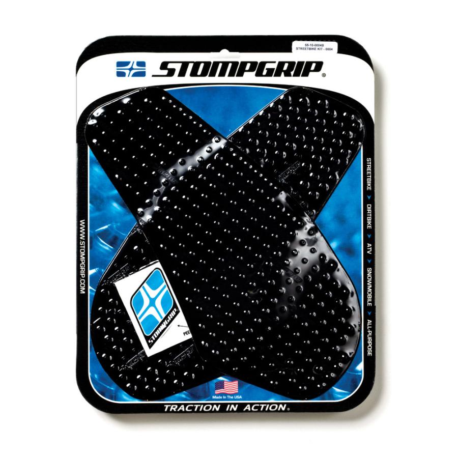 STOMPGRIP (ストンプグリップ) トラクションパッドタンクキット ブラック VOLCANO YZF-R6 55-10-0004B