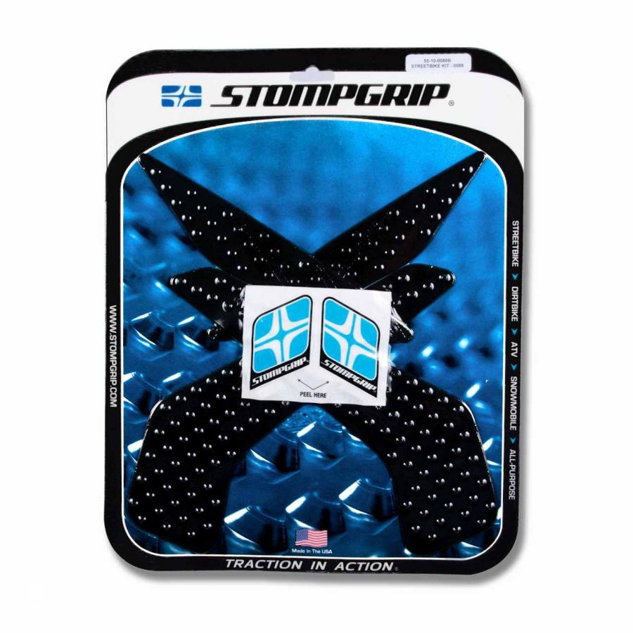 STOMPGRIP (ストンプグリップ) トラクションパッドタンクキット ブラック VOLCANO CRF250L CRF250M 55-10-0088B