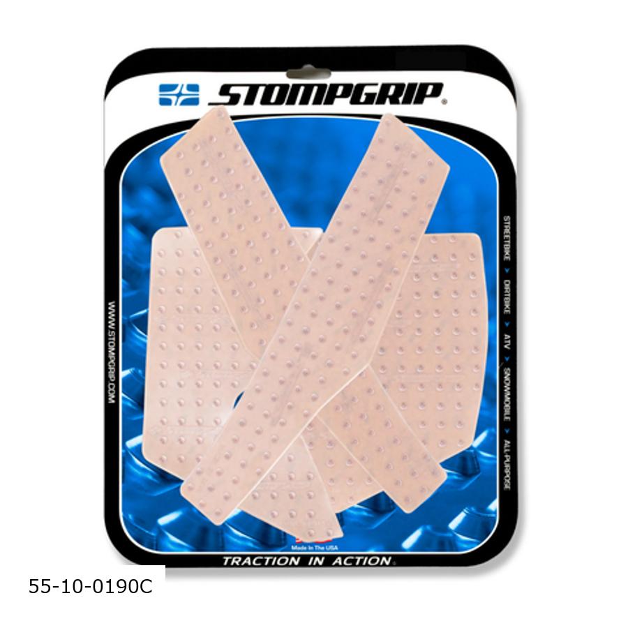 STOMPGRIP (ストンプグリップ) トラクションパッドタンクキット クリア VOLCANO CRF250RALLY 55-10-0190C