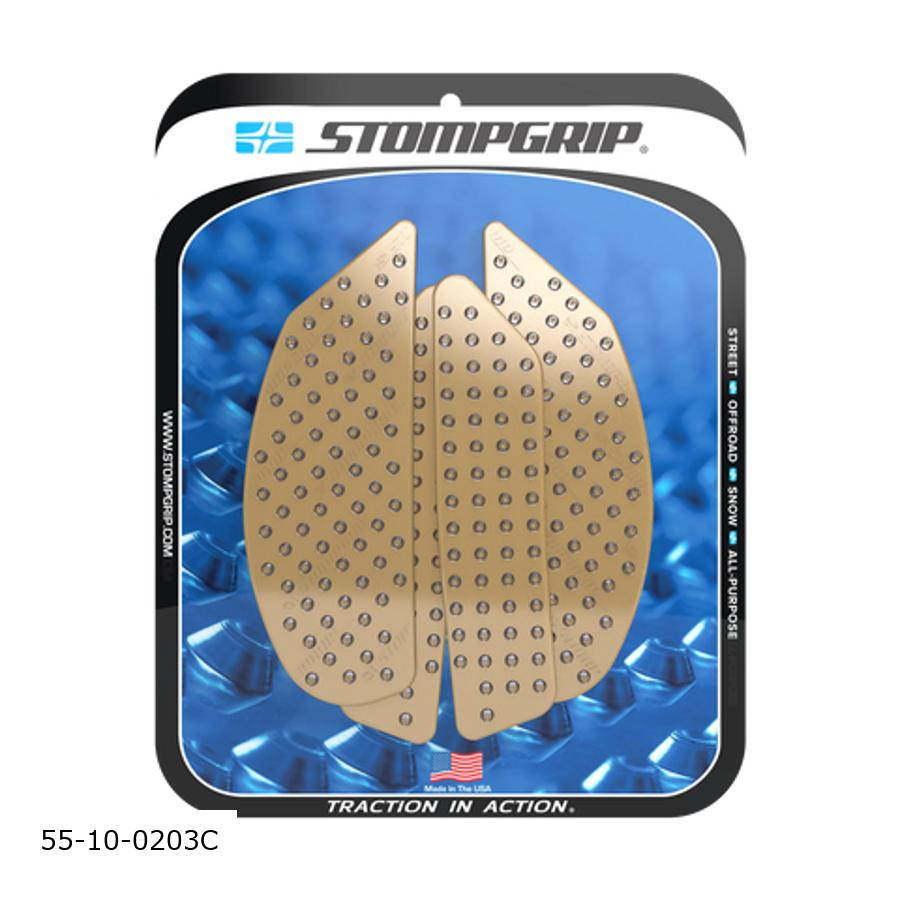 STOMPGRIP (ストンプグリップ) トラクションパッドタンクキット クリア VOLCANO MT-10 55-10-0203C
