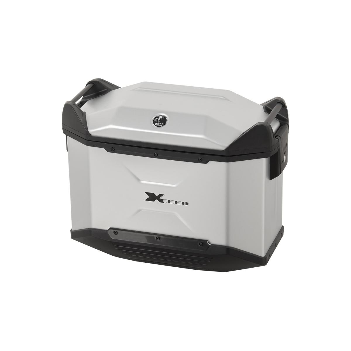 ヘプコ&ベッカー エクシード(XCEED) サイドケース 38L 右側 シルバー