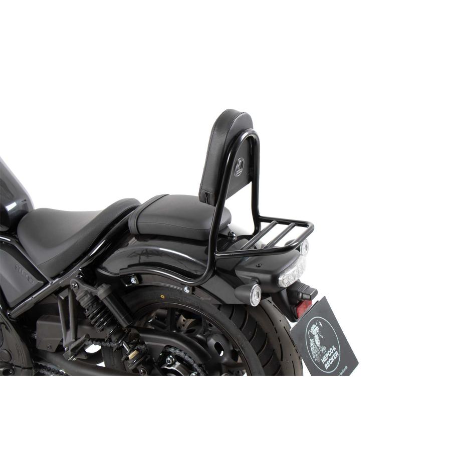 ヘプコ&ベッカー シーシーバー ラック付 ブラック チューブタイプ レブル Rebel1100/DCT 6129525 00 01｜バイク・車パーツ プロト