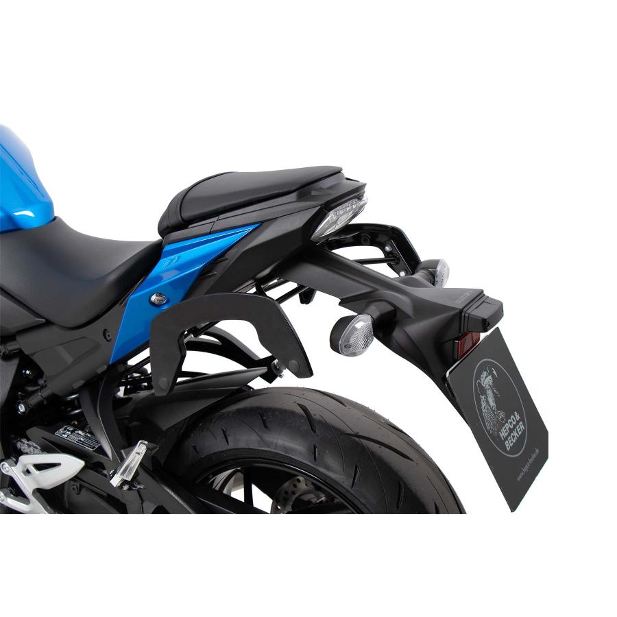 ヘプコ&ベッカー C-Bowサイドキャリア ブラック GSX-S1000/F 6303531 00 01