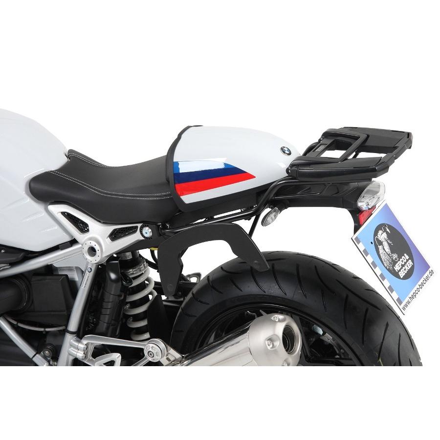 ヘプコ&ベッカー C-Bowサイドキャリア ブラック R NineT Racer 6306505 00 01｜バイク・車パーツ プロト