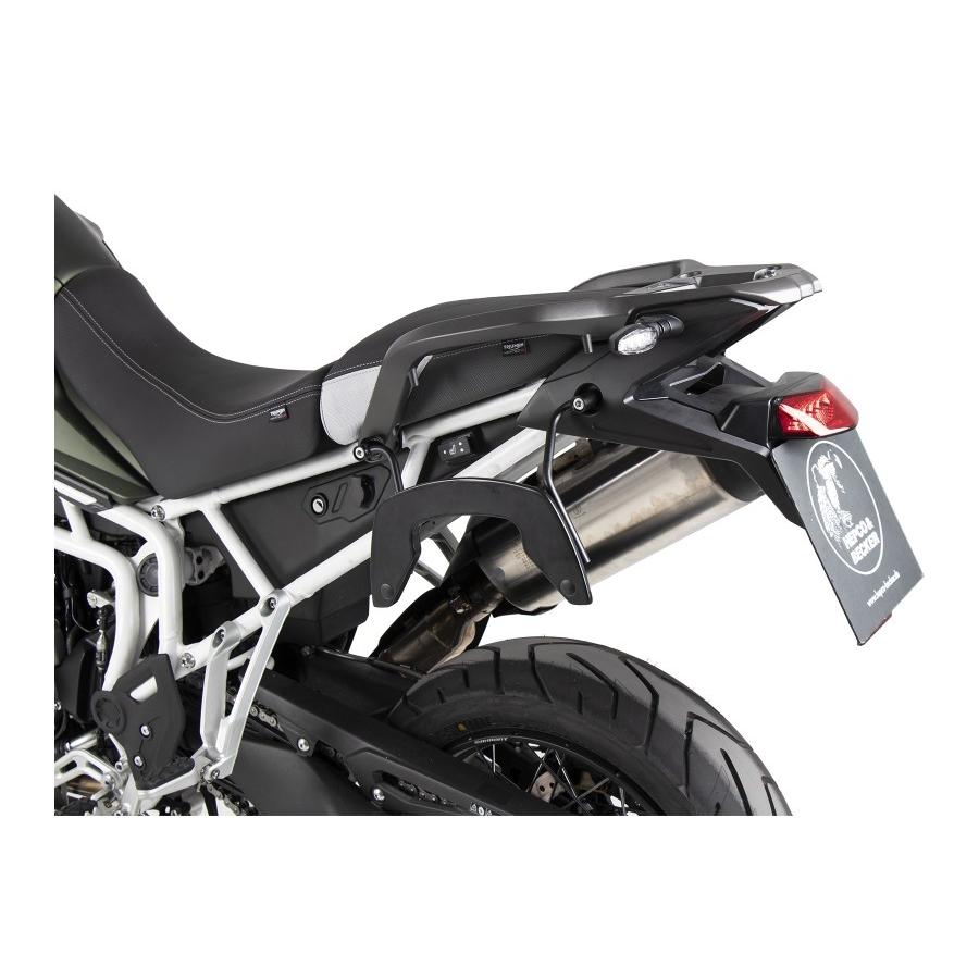 ヘプコ&ベッカー C-Bowサイドキャリア ブラック Tiger900Rally/GT/PRO Tiger850Sport 21 6307605 00 01|バイク・車パーツ プロト