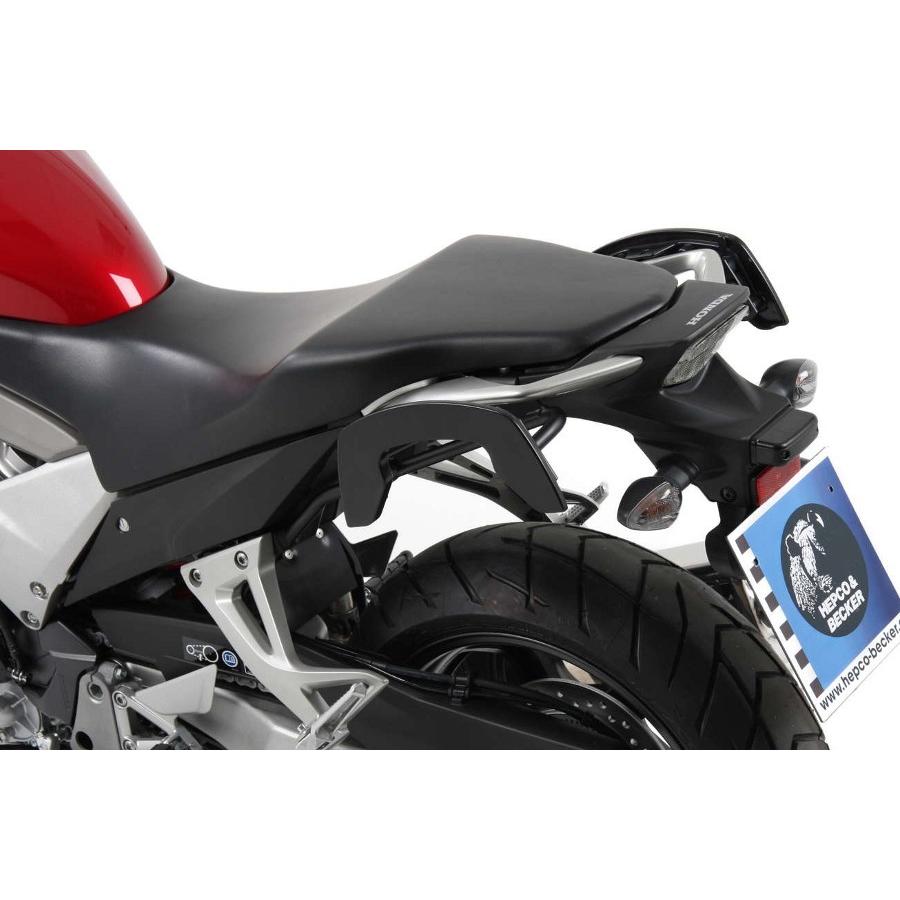 ヘプコ&ベッカー C-Bowサイドキャリア ブラック VFR800X Crossrunner 630968 00 01|バイク・車パーツ プロト
