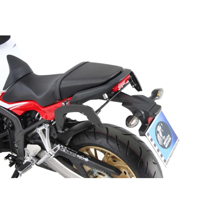 ヘプコ&ベッカー C-Bowサイドキャリア ブラック CBR650F 630982 00 01｜バイク・車パーツ プロト