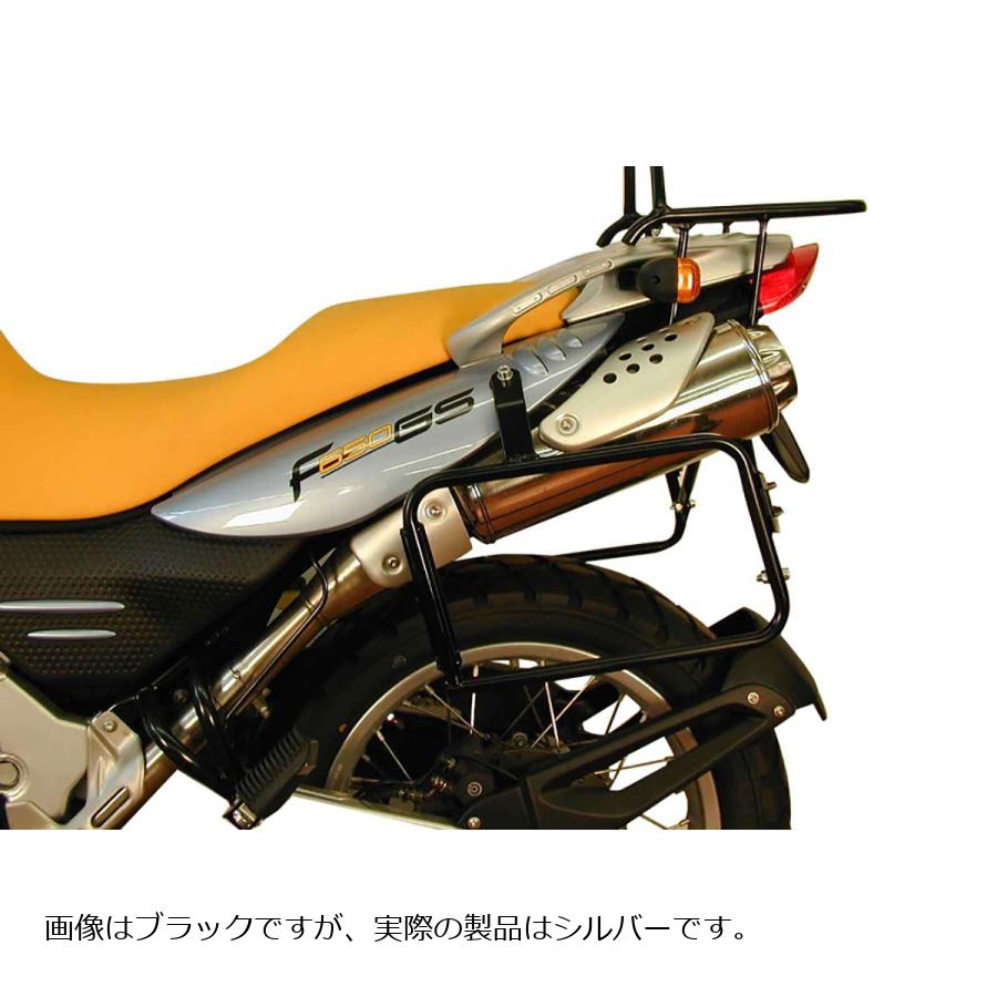 ヘプコ&ベッカー トップケースキャリア リアラック シルバー F650GS｜バイク・車パーツ プロト