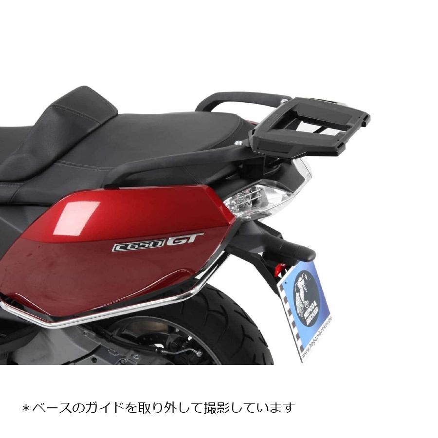 ヘプコ&ベッカー トップケースキャリア アルラック ブラック C650GT