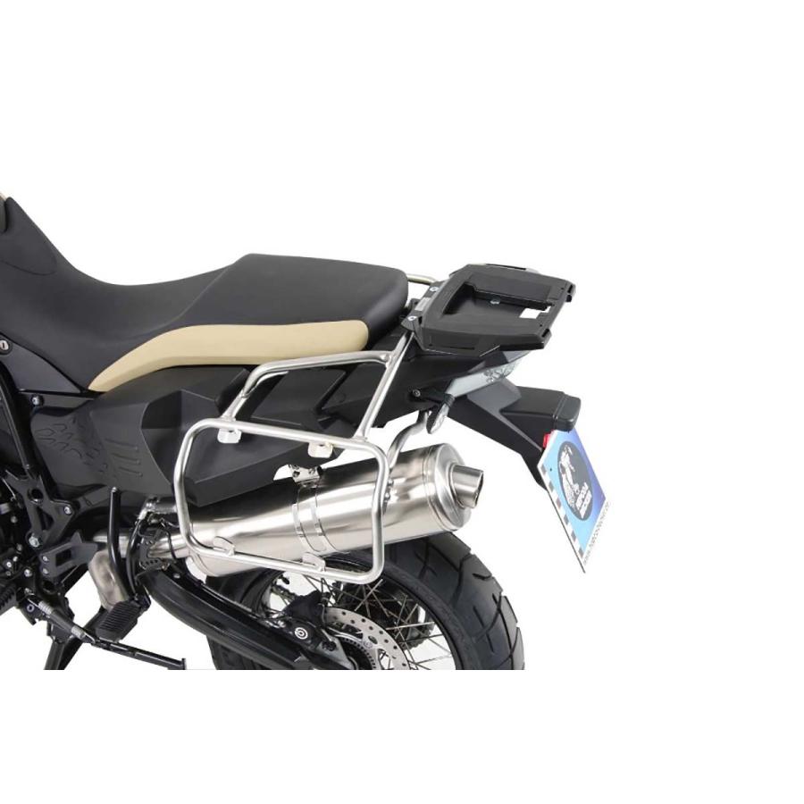 ヘプコ&ベッカー トップケースキャリア アルラック ブラック F800GS アドベンチャー