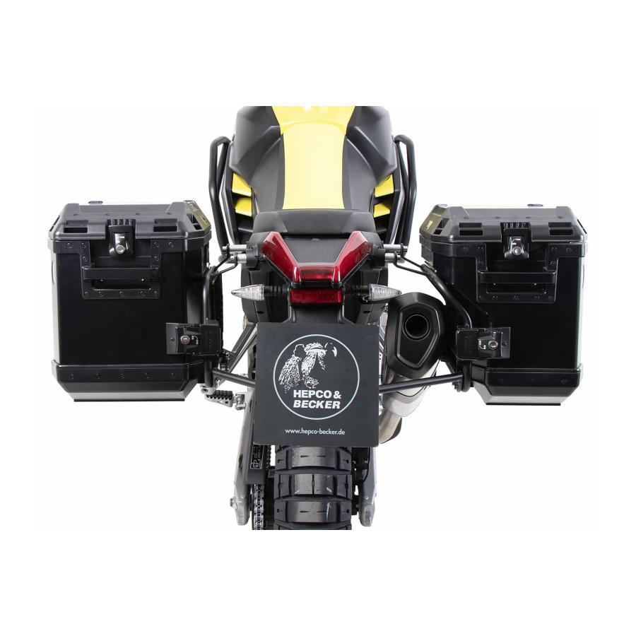 ヘプコ&ベッカー サイドキャリア カットアウトセット ブラック Tuareg660 6517599 00 01-01-40 130,075円