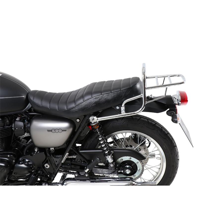 ヘプコ&ベッカー トップケースキャリア リアラック クローム W800 STREET CAFE 6542541-0102