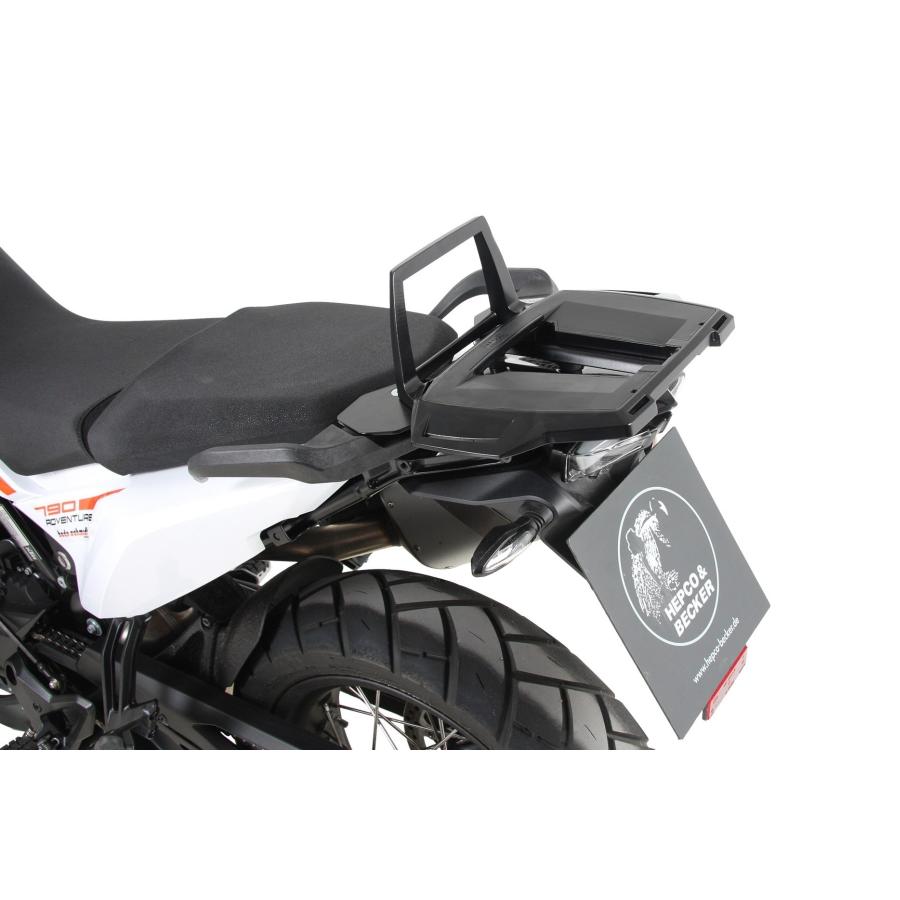 ヘプコ&ベッカー トップケースキャリア アルラック ブラック 790 アドベンチャー|バイク・車パーツ プロト