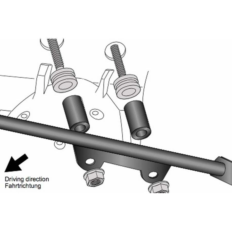 ヘプコ&ベッカー 補助ブラケット 4210994-0001用 CRF1000L アフリカツイン AfricaTwin