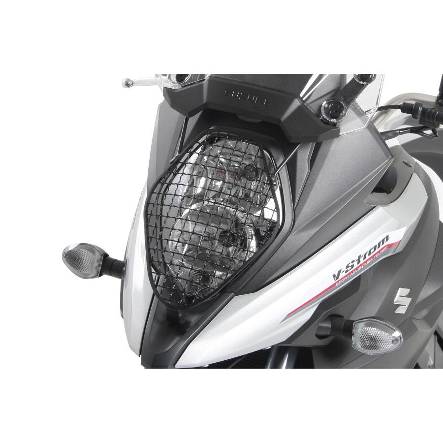 ヘプコ&ベッカー ヘッドライトグリル ブラック V-Strom650/XT ABS