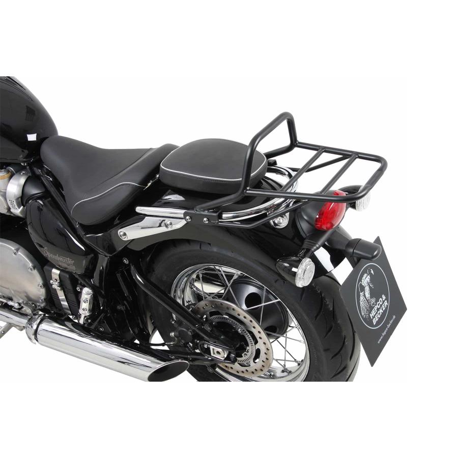 ヘプコ&ベッカー トップケースキャリア リアラック ブラック Bonneville Speedmaster 6547572 01 01