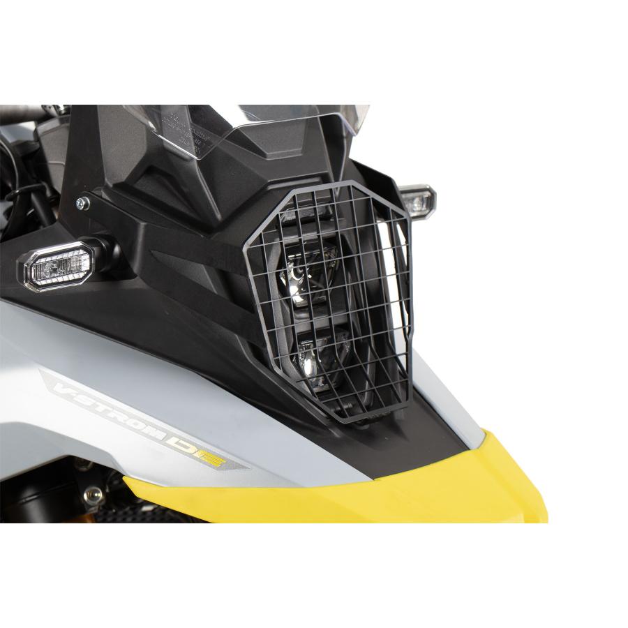 ヘプコ&ベッカー ヘッドライトグリル ブラック V-Strom800 DE 7003548 00 01｜バイク・車パーツ プロト