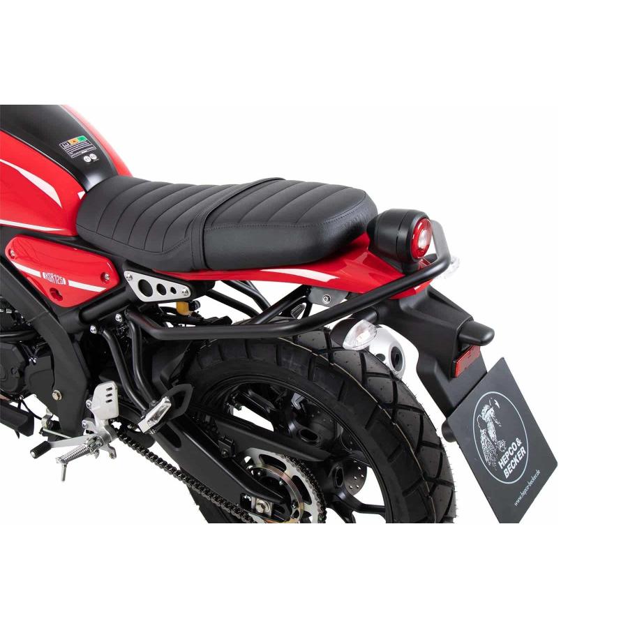 ヘプコ&ベッカー リアガード ブラック XSR125 5044575 00 01｜バイク・車パーツ プロト