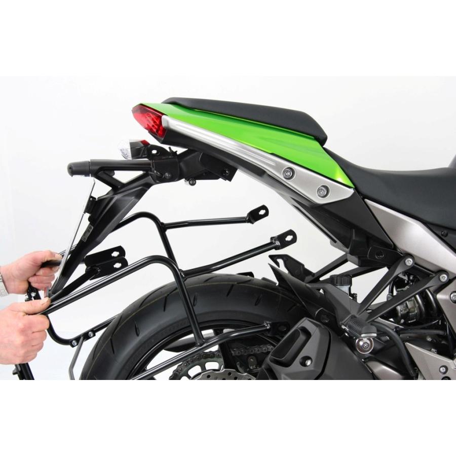 ヘプコ&ベッカー サイドキャリア Lock-it ブラック Ninja1000/Z1000SX 6502514 00 01