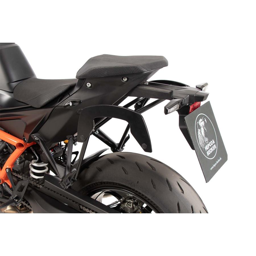 ヘプコ&ベッカー C-Bowサイドキャリア ブラック 1390 SuperDuke R/Evo 6307665 00 01|バイク・車パーツ プロト