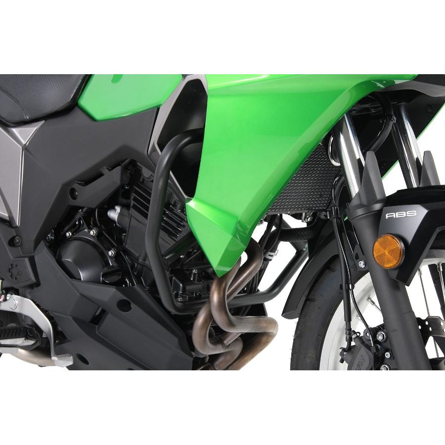 ヘプコ&ベッカー エンジンガード ブラック Versys-X250