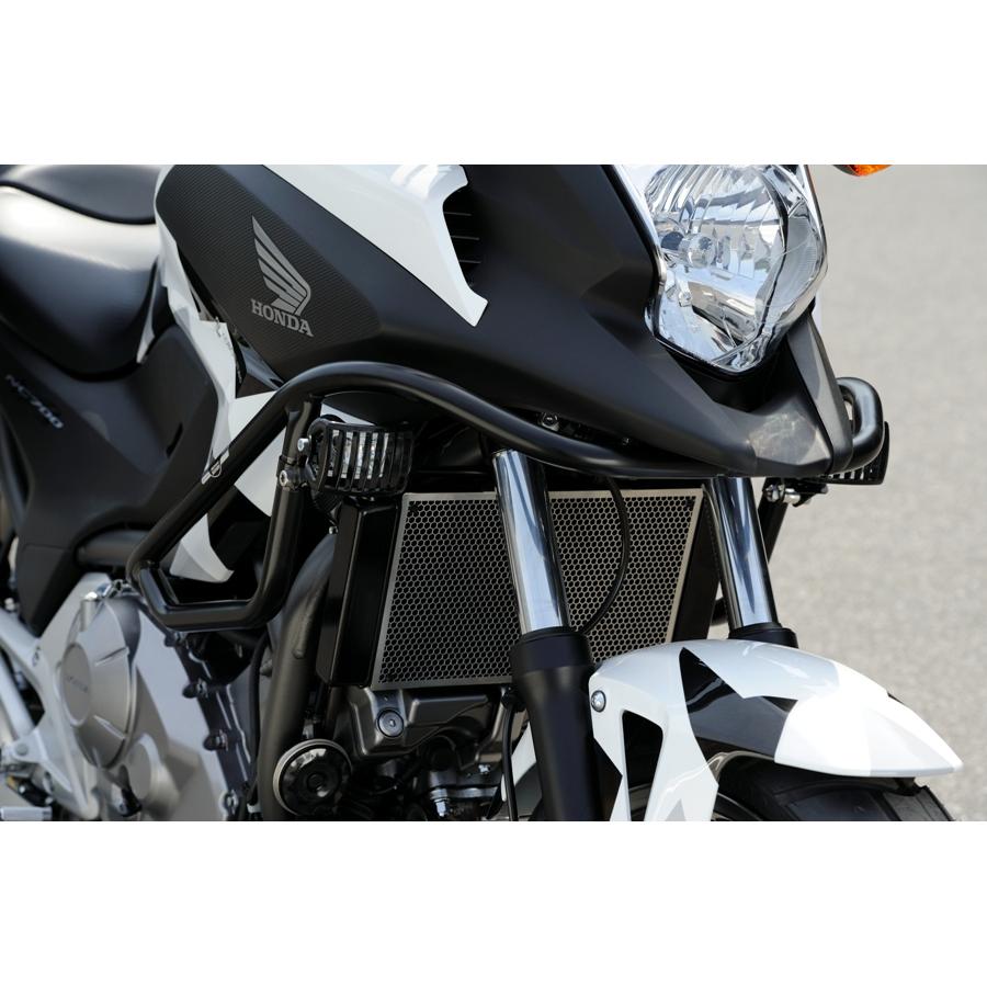 ヘプコ&ベッカー エンジンガード スチール ブラック NC700XABSのみ NC750XABSのみ 501973-0001