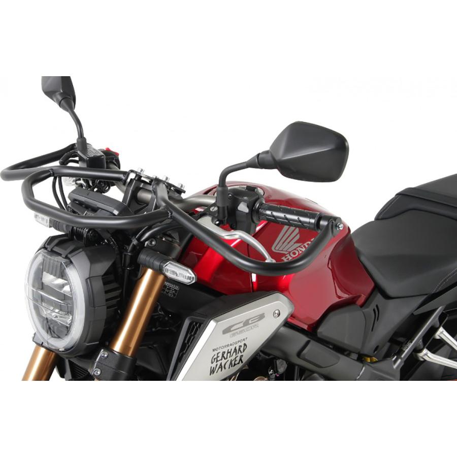 ヘプコ&ベッカー フロントガード ブラック CB650R