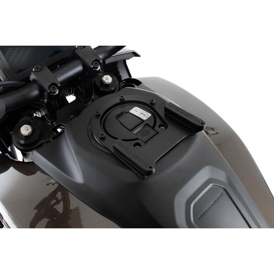 ヘプコ&ベッカー ロックイット Lock-it タンクリング ブラック PAN AMERICA 1250 SPECIAL 50676000001